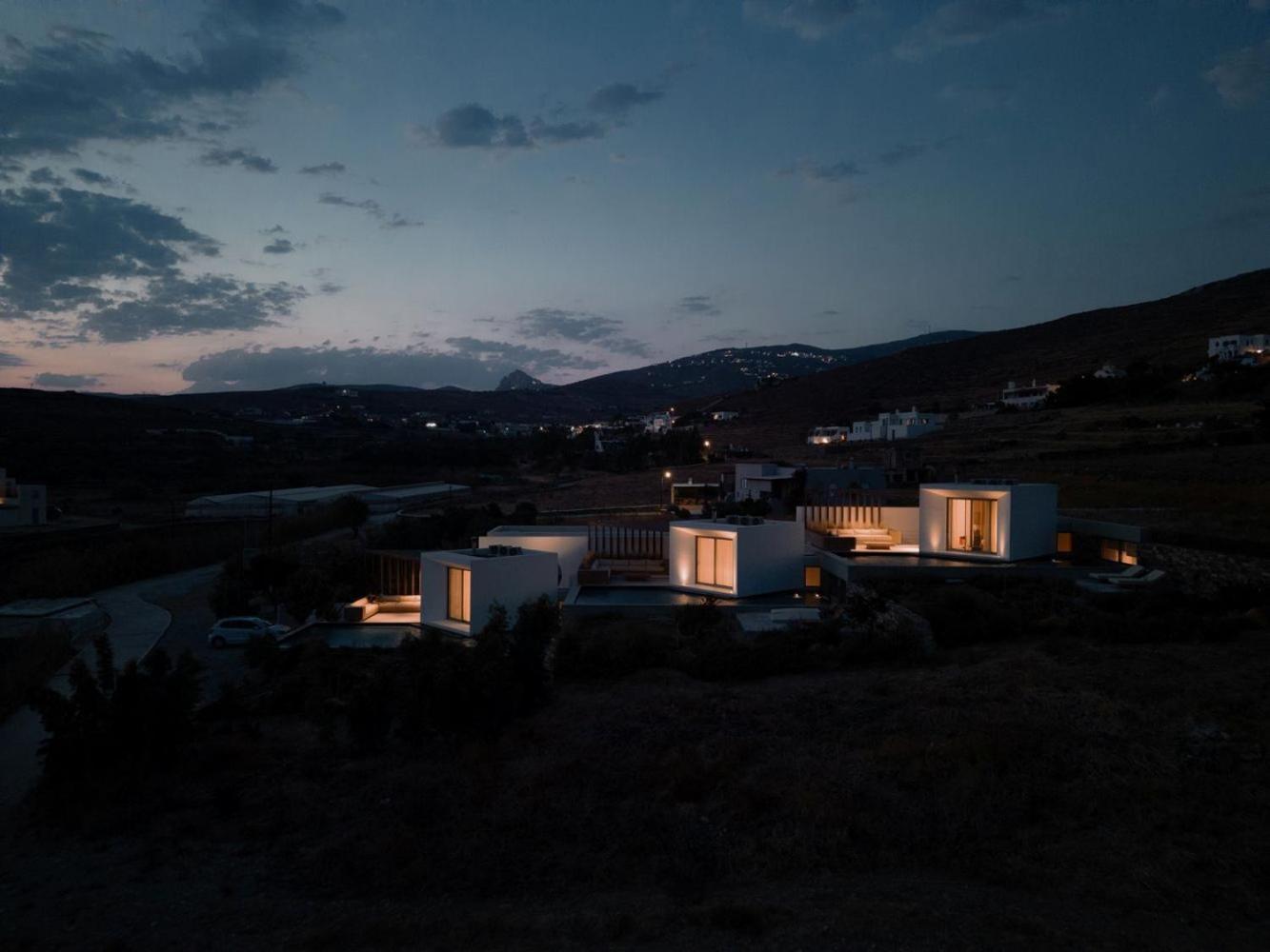 Pnoes Tinos Villa Exteriör bild