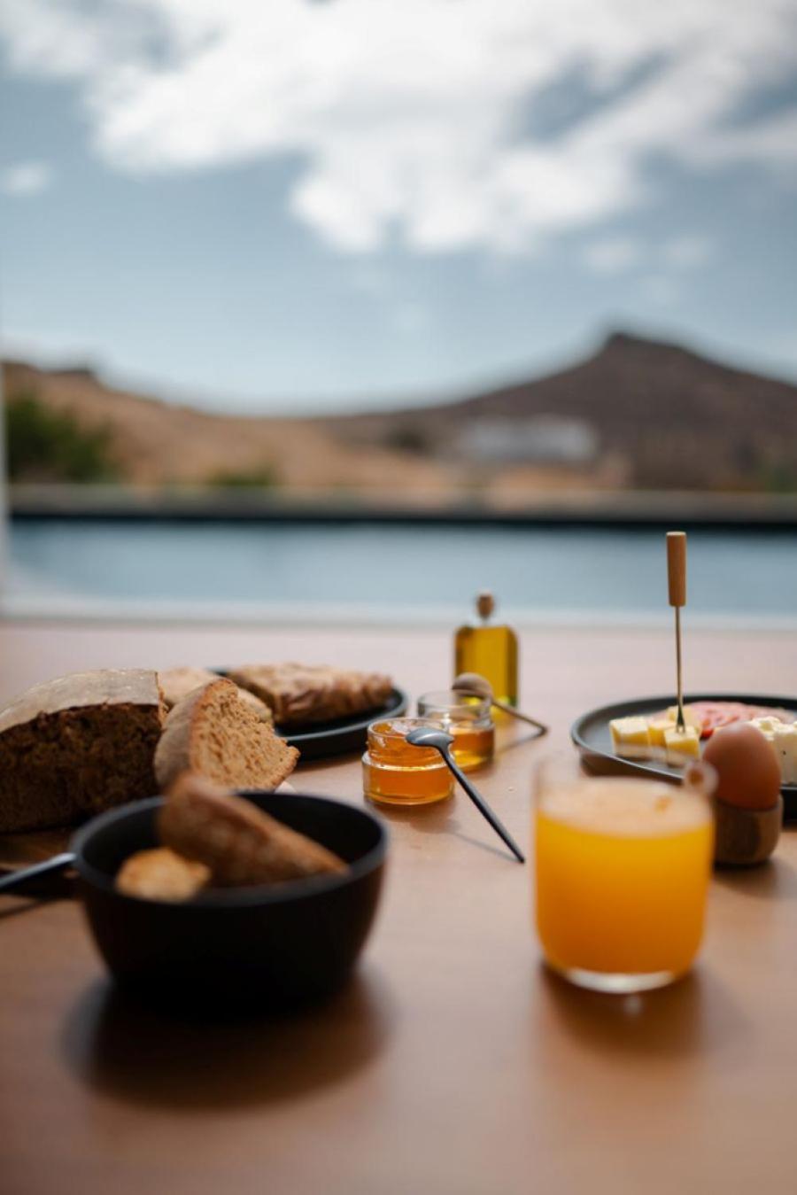 Pnoes Tinos Villa Exteriör bild